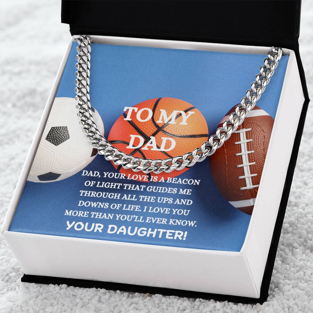 TO MY DAD (NECKLACE)