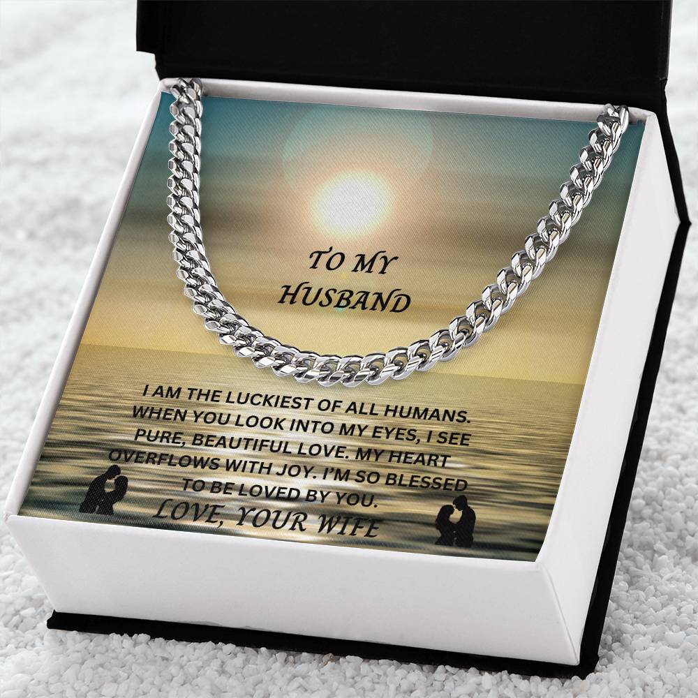 TO MY HUSBAND (NECKLACE)