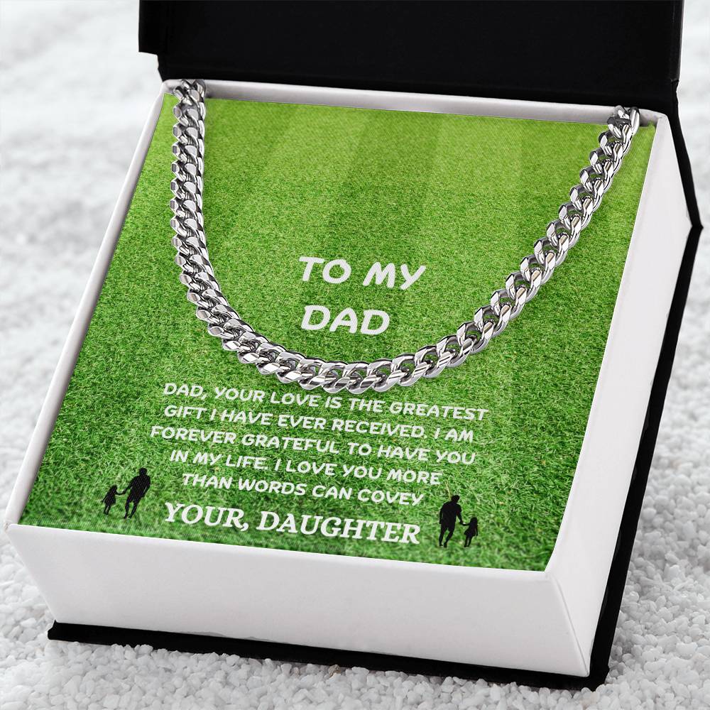 TO MY DAD (NECKLACE)