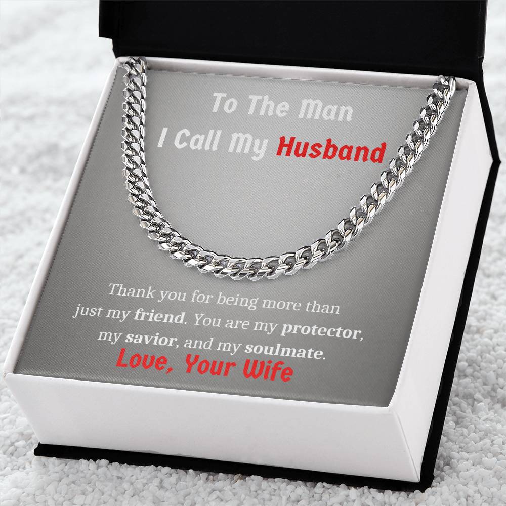 To the Man I call My Husband