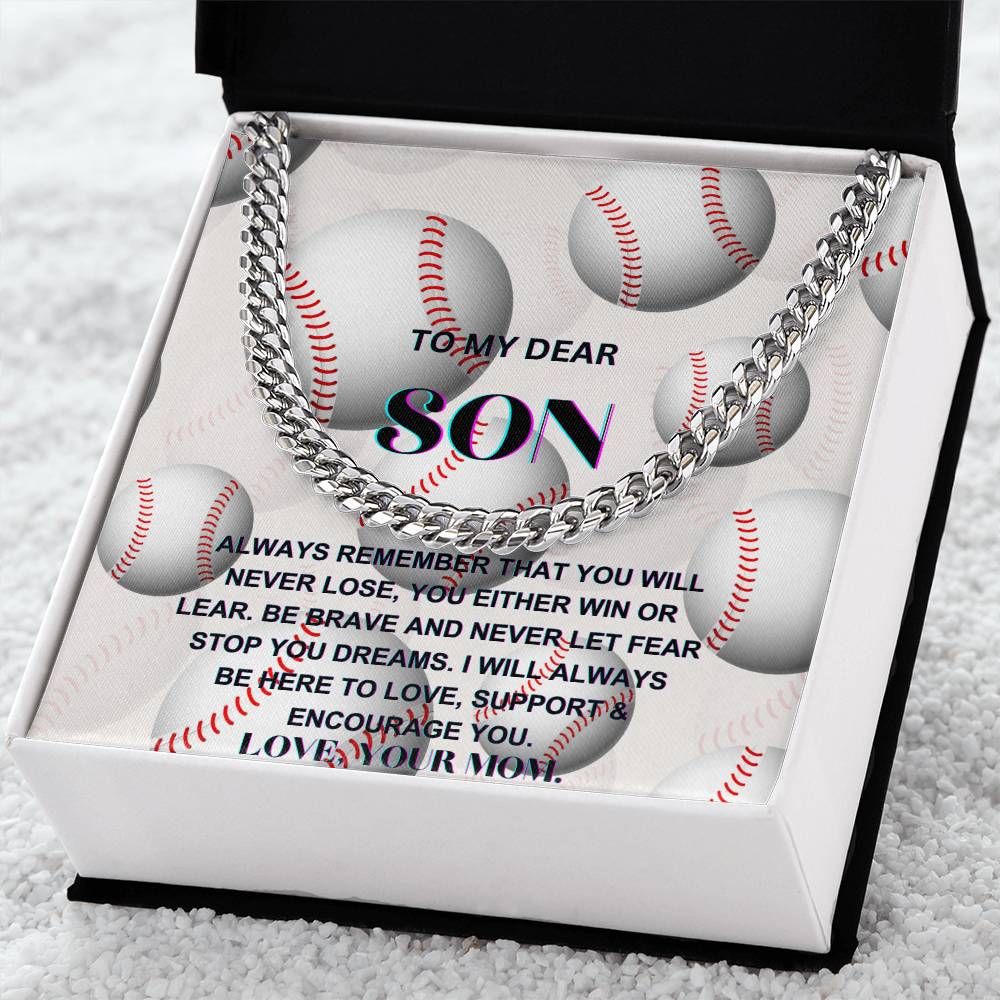 TO MY DEAR SON (NECKLACE)