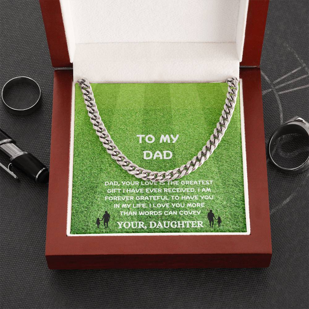 TO MY DAD (NECKLACE)