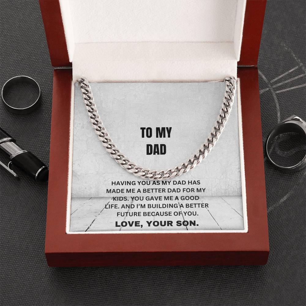 TO MY DAD (NECKLACE)