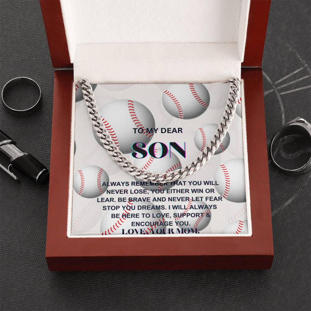 TO MY DEAR SON (NECKLACE)