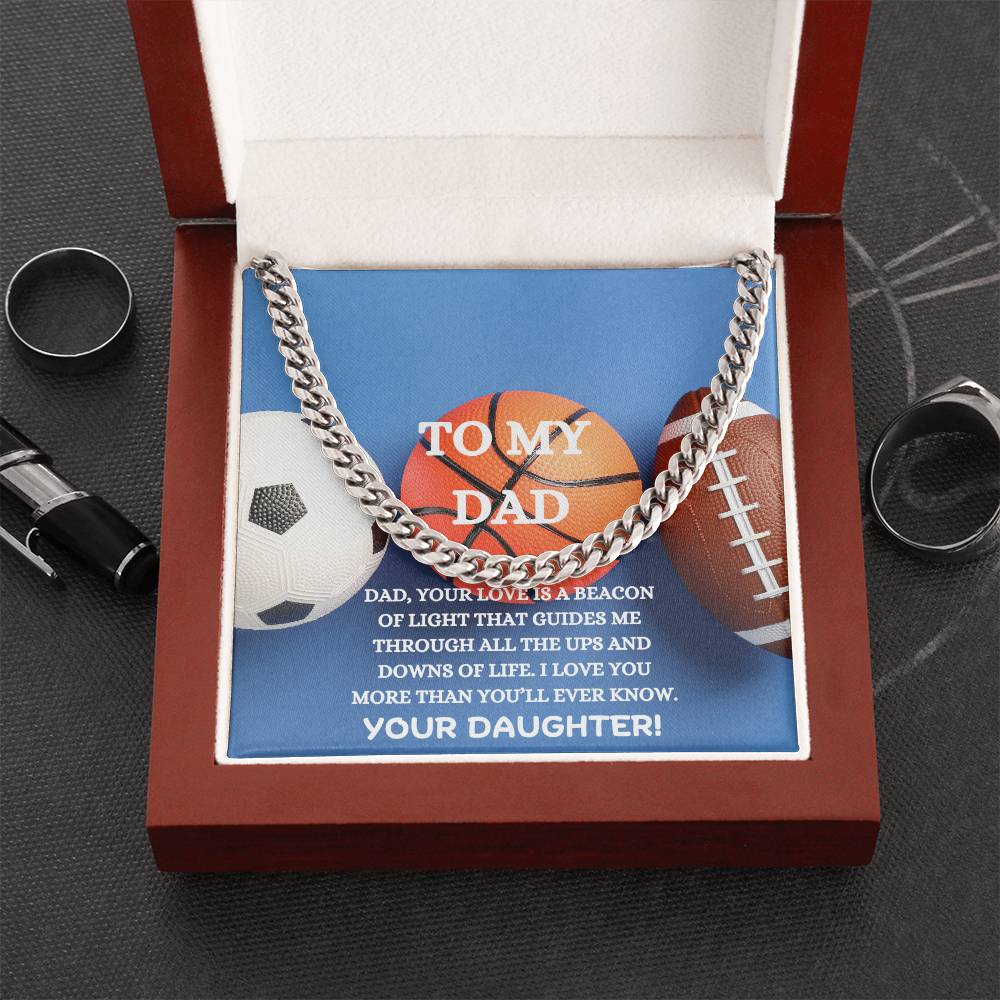 TO MY DAD (NECKLACE)