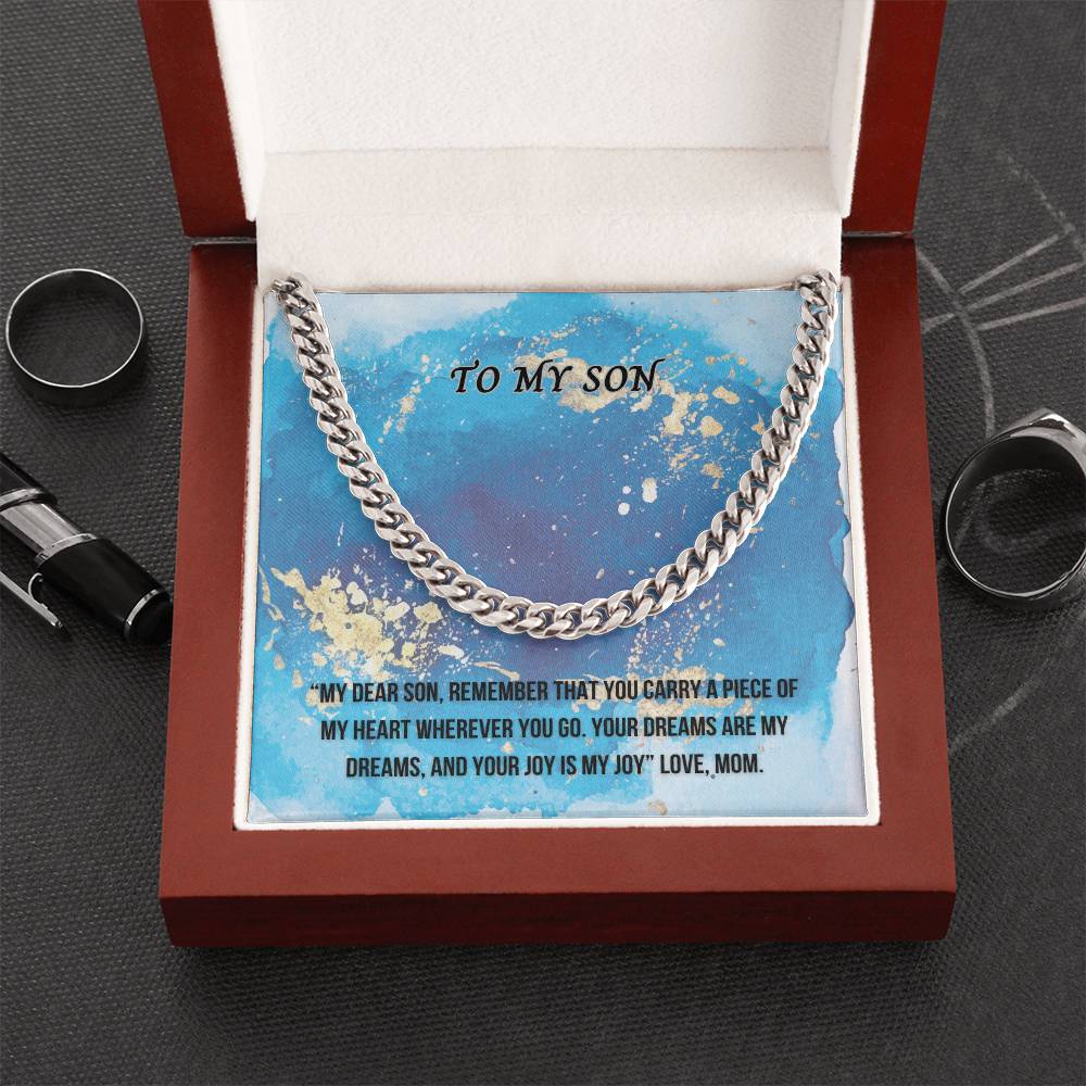 To My Son Necklace