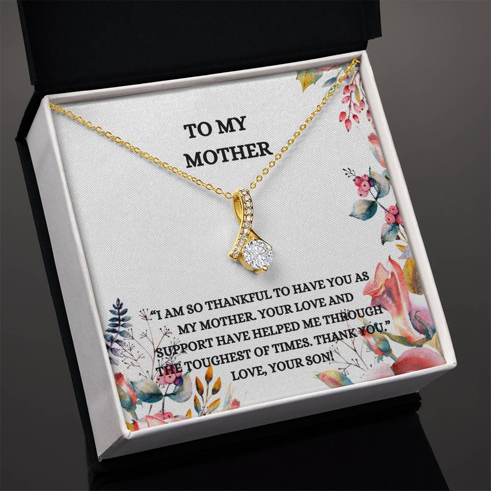 TO MY MOTHER NECKLACE