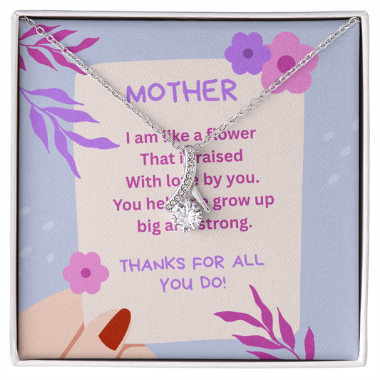Mothers Note Necklace