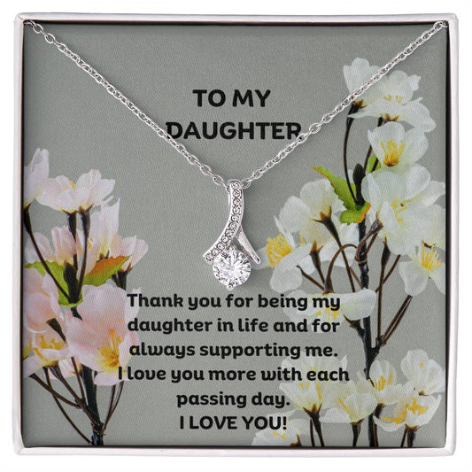 To My Daughter NECKLACE