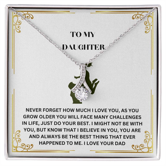 TO MY DAUGHTER NECKLACE