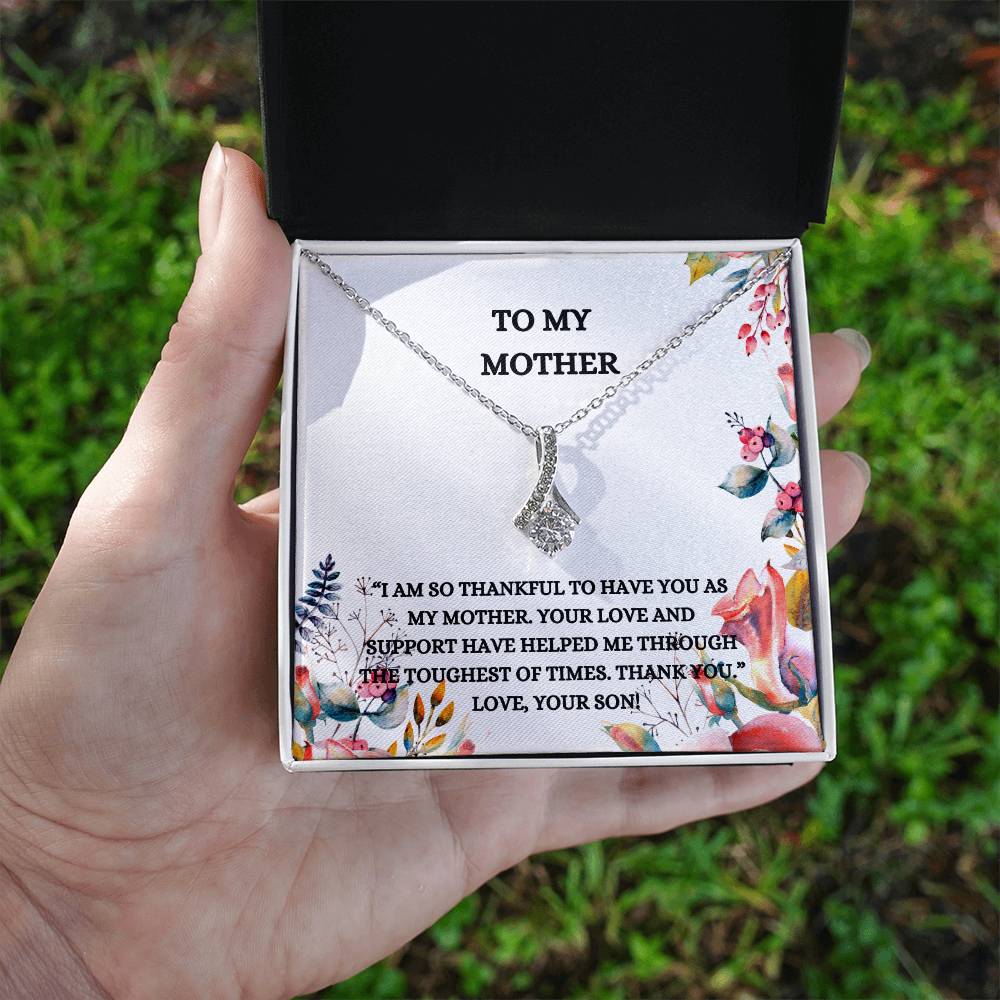 TO MY MOTHER NECKLACE