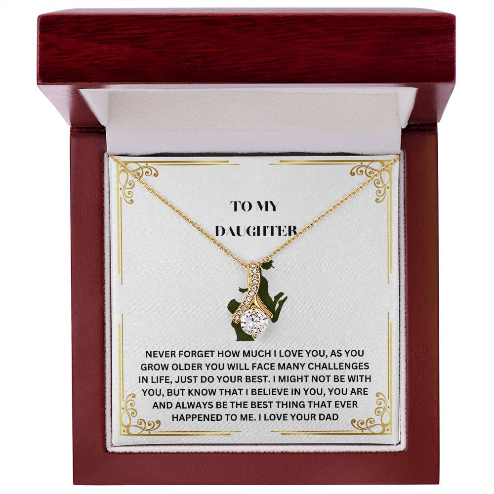 TO MY DAUGHTER NECKLACE