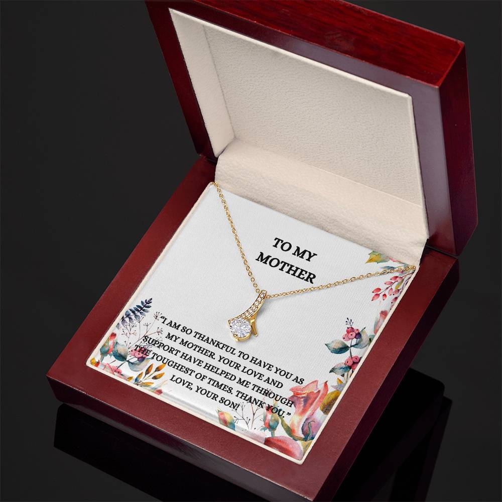 TO MY MOTHER NECKLACE