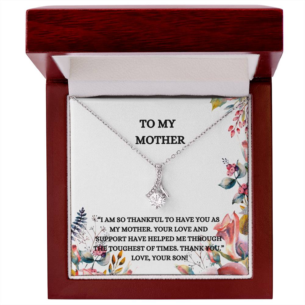 TO MY MOTHER NECKLACE