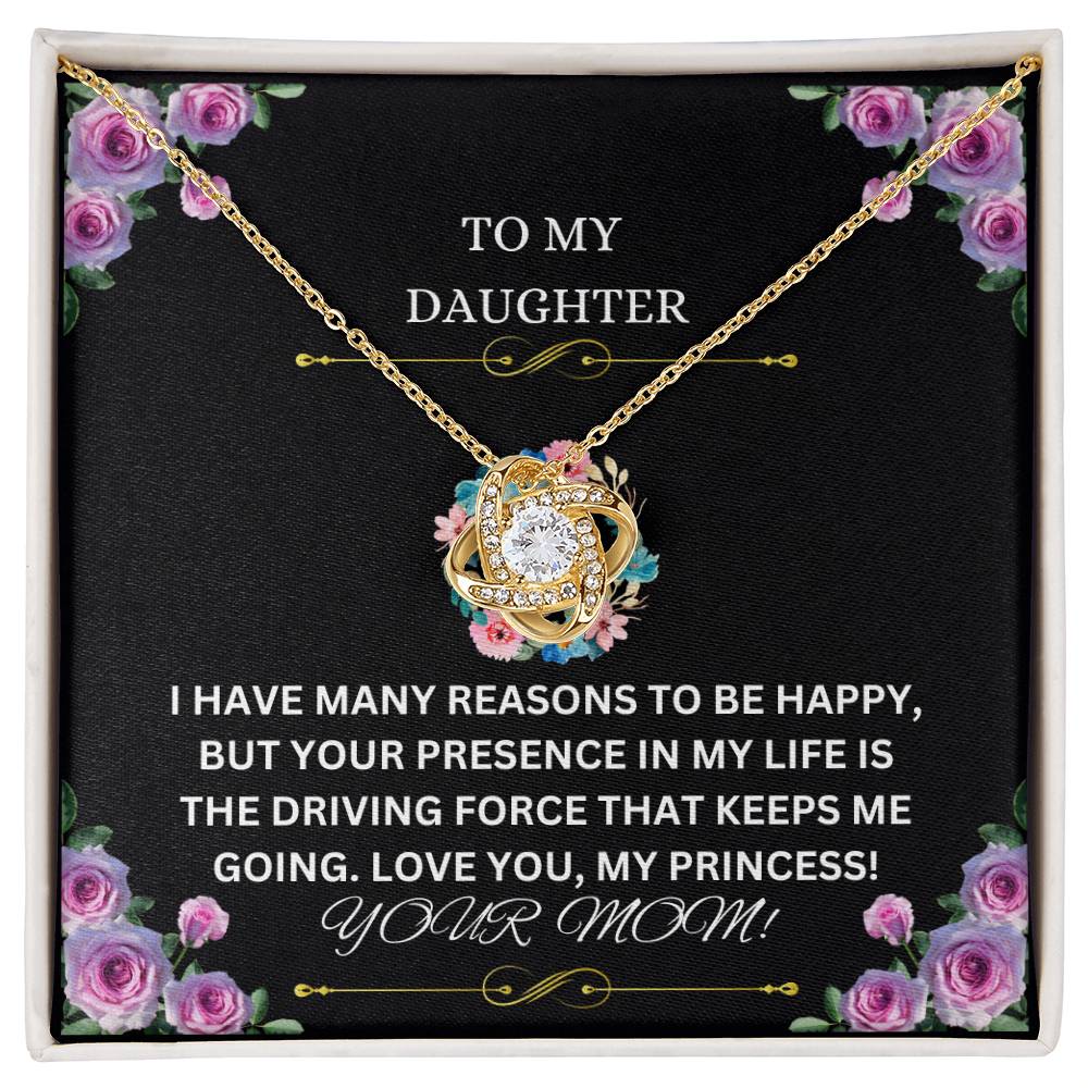 TO MY DAUGHTER NECKLACE