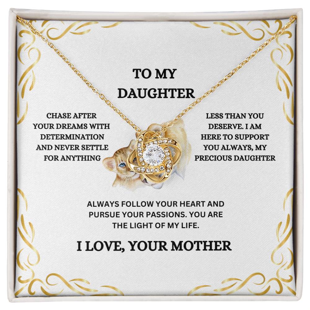 TO MY DAUGHTER (NECKLACE)