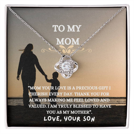 TO MY MOM NECKLACE