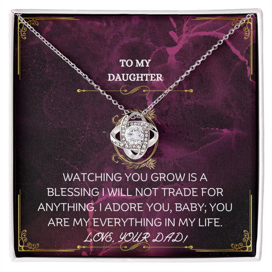 TO MY DAUGHTER NECKLACE