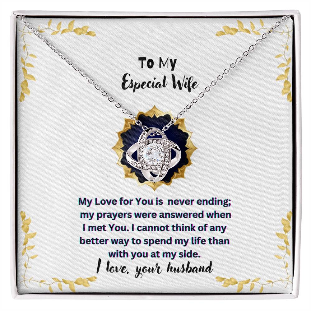 To My Especial Wife (Necklace)