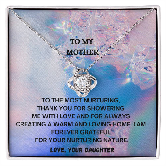 TO MY MOTHER NECKLACE
