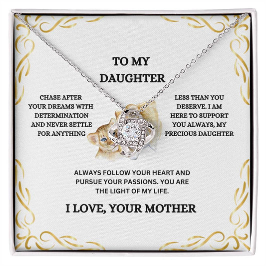 TO MY DAUGHTER (NECKLACE)