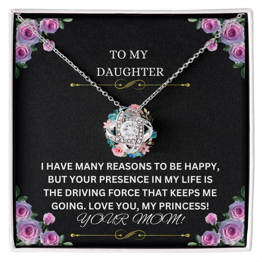 TO MY DAUGHTER NECKLACE