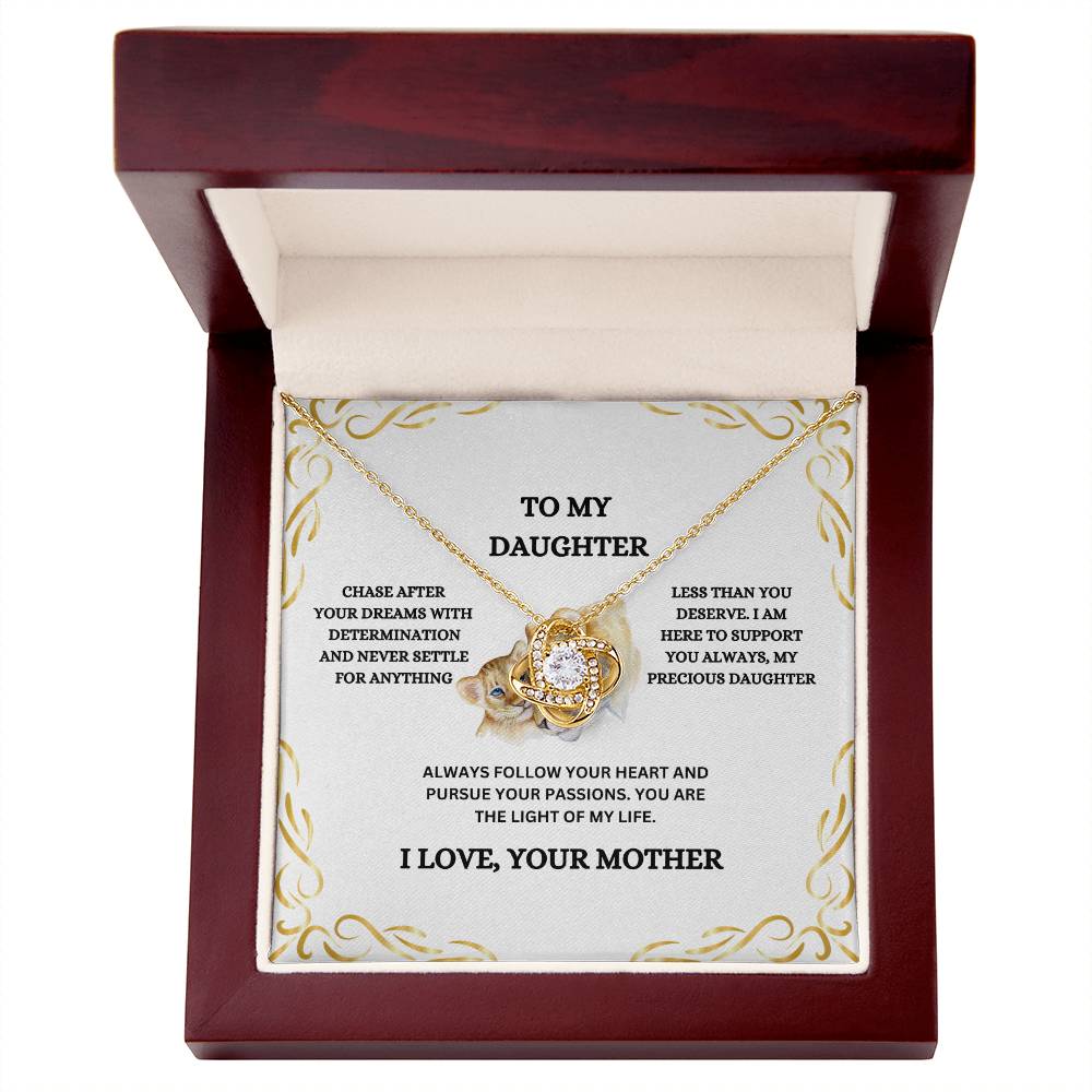 TO MY DAUGHTER (NECKLACE)