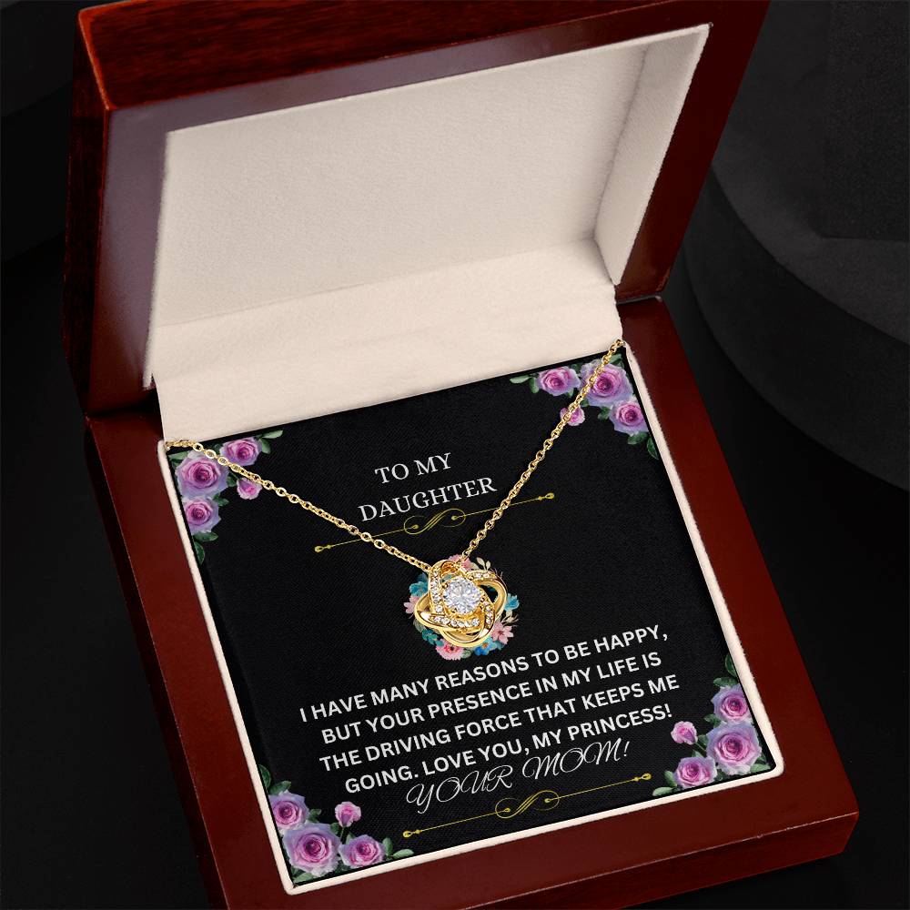 TO MY DAUGHTER NECKLACE