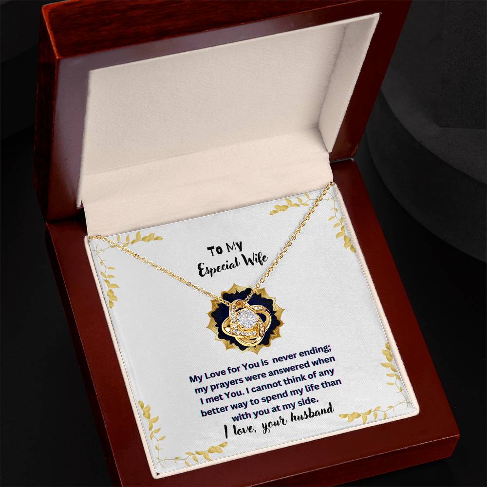 To My Especial Wife (Necklace)