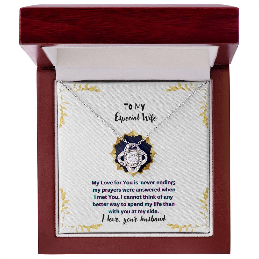 To My Especial Wife (Necklace)