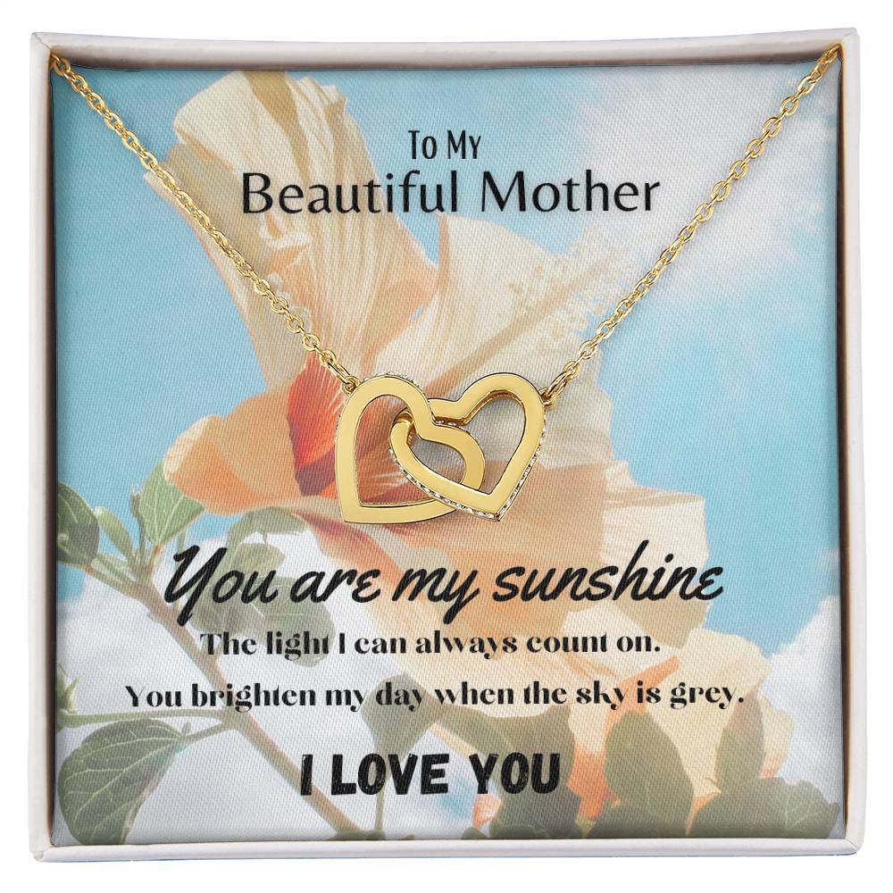 To My Beautiful Mother necklace