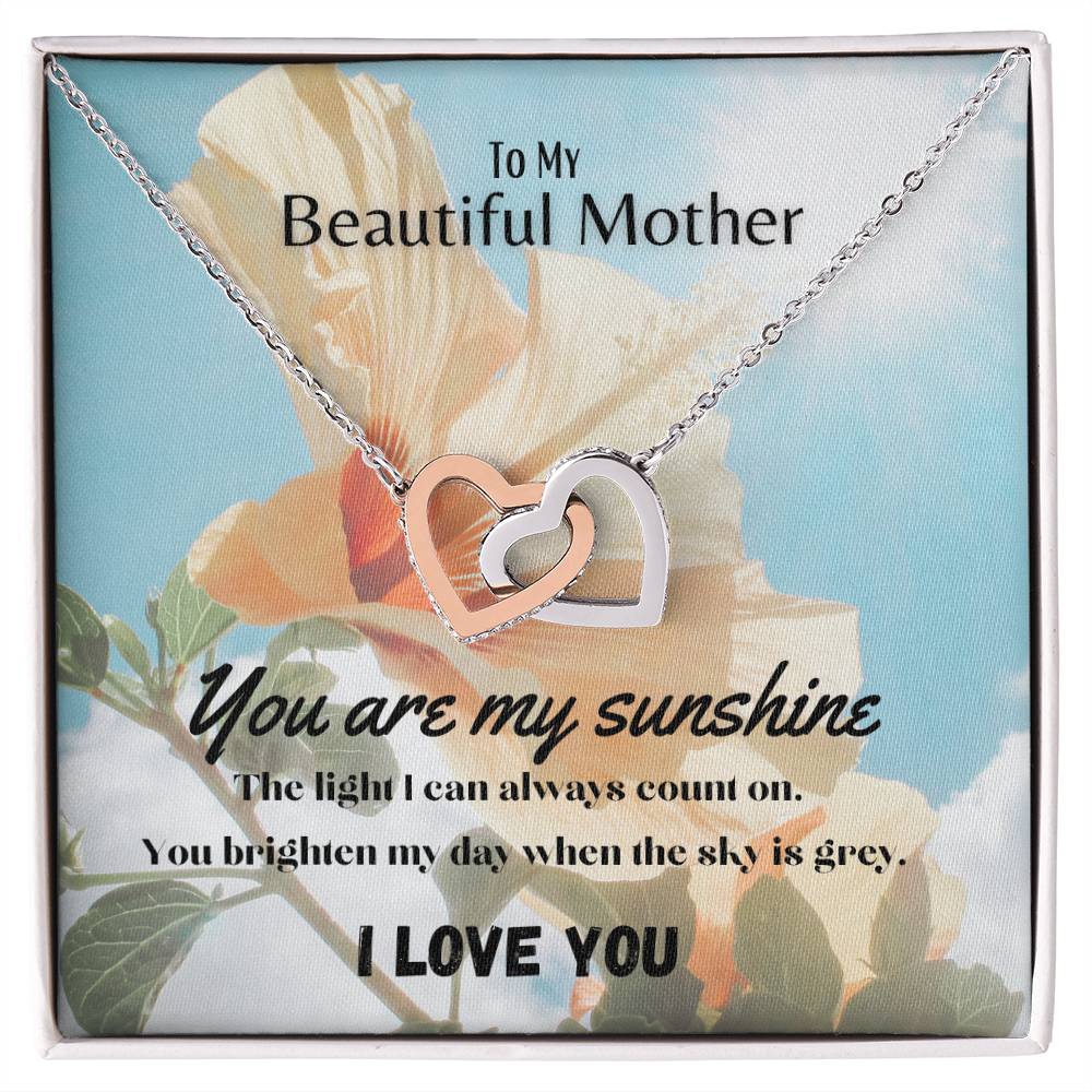 To My Beautiful Mother necklace