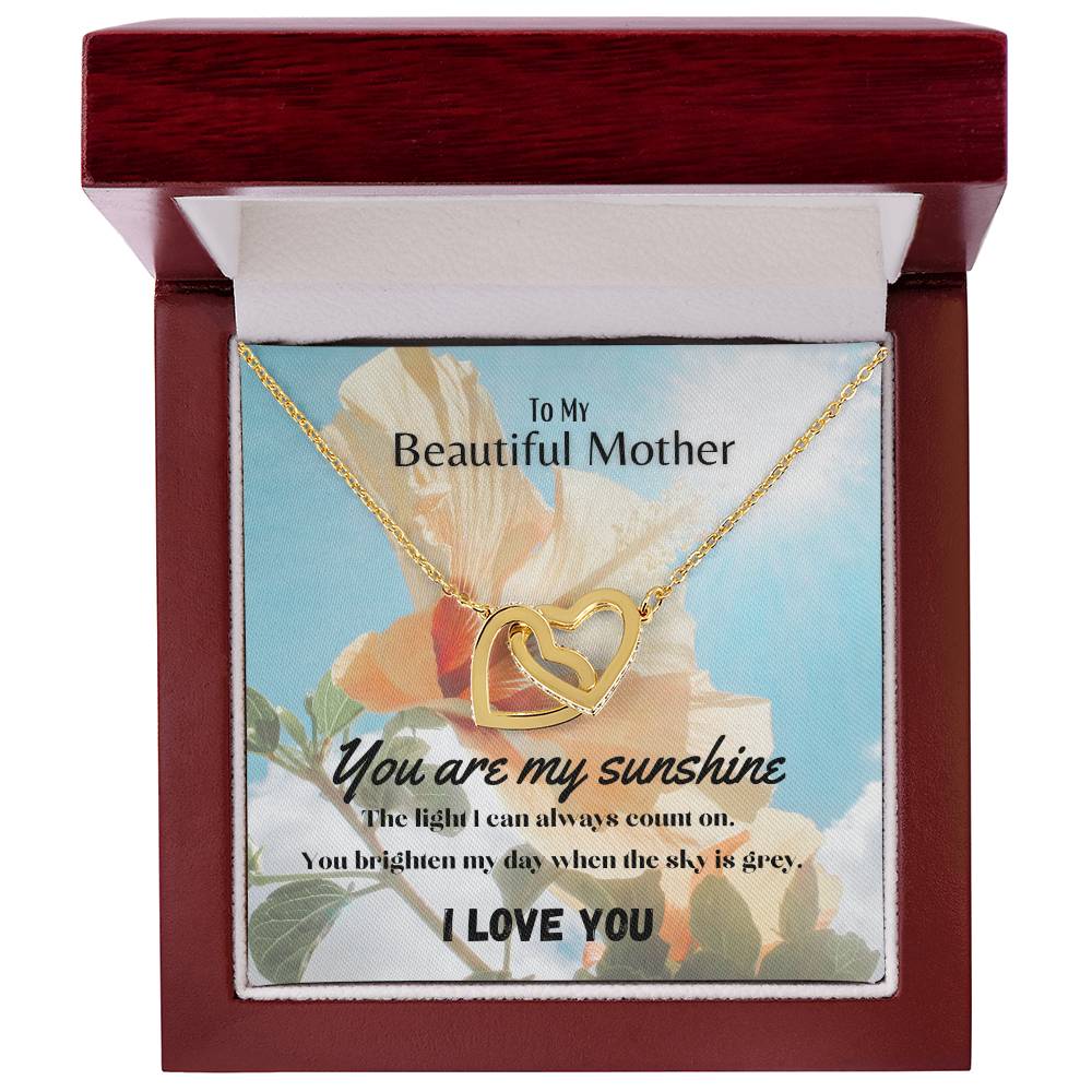 To My Beautiful Mother necklace