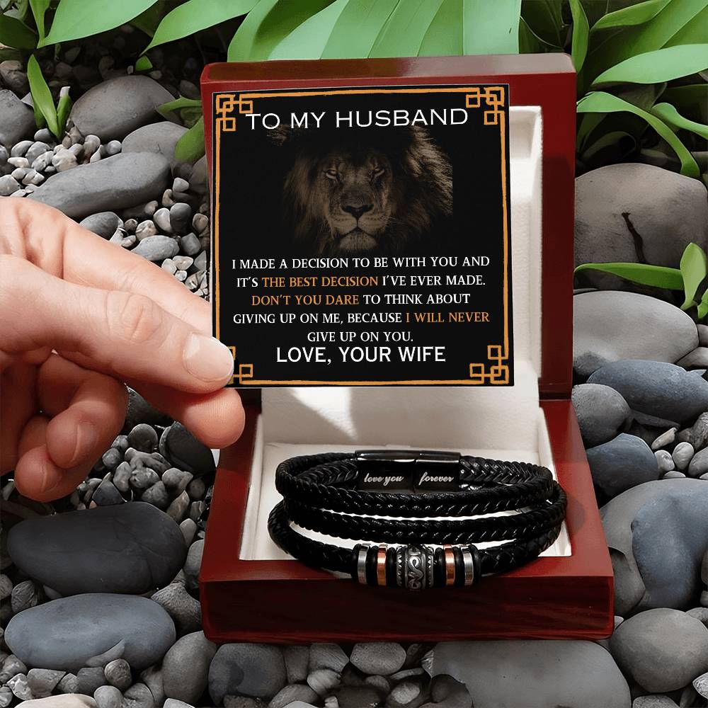 To my Husband Bracelet