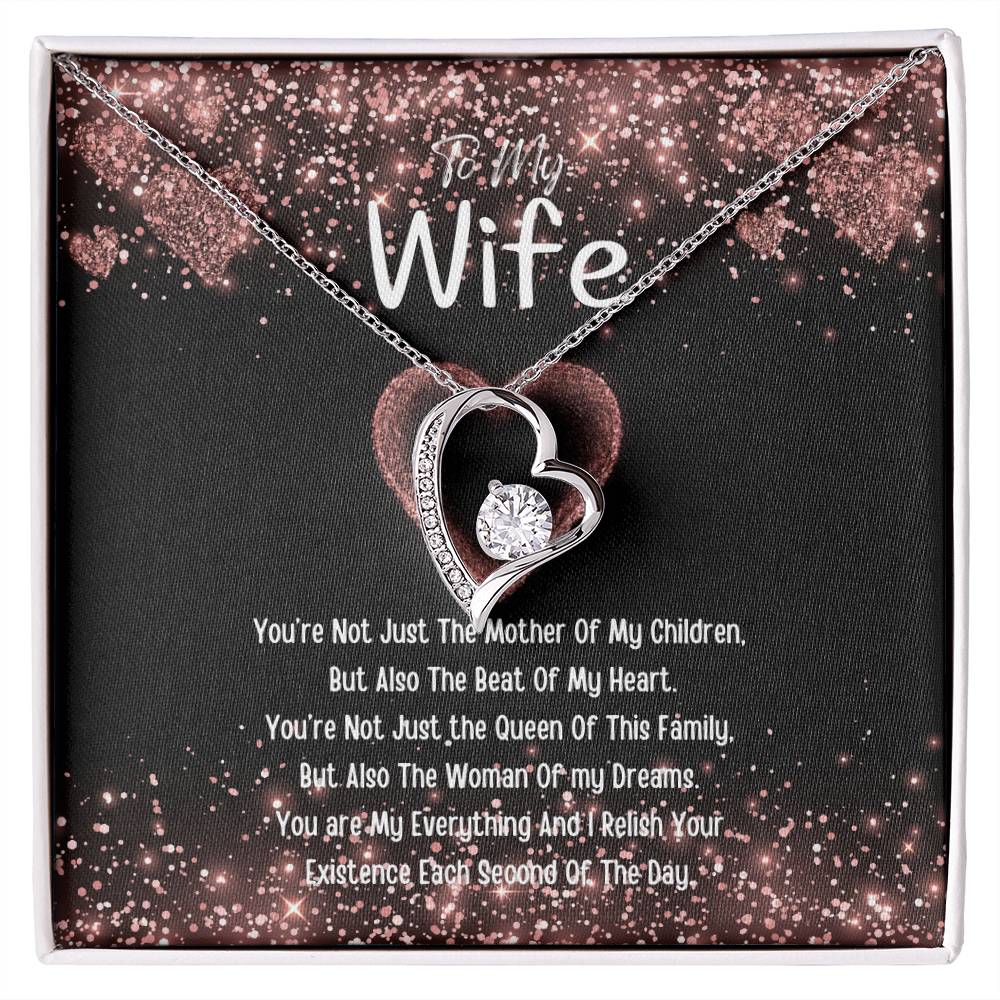 To My Wife  Heart Necklace