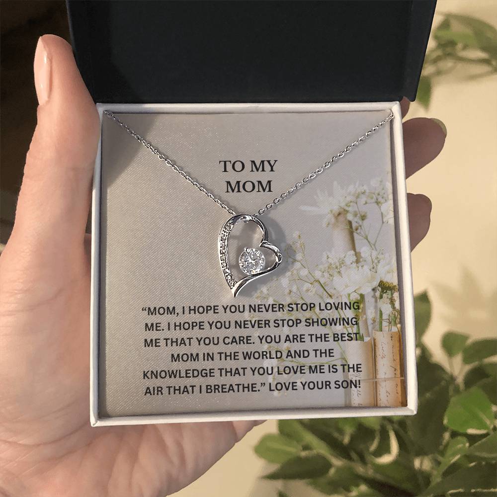 TO MY MOM NECKLACE