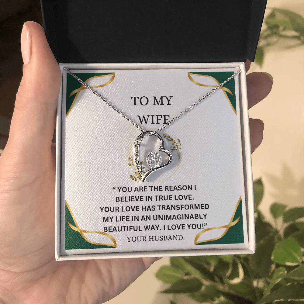 TO MY WIFE NECKLACE