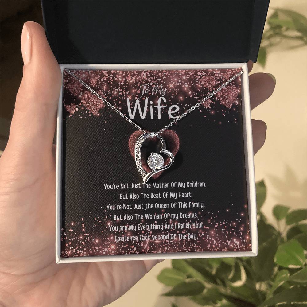 To My Wife  Heart Necklace