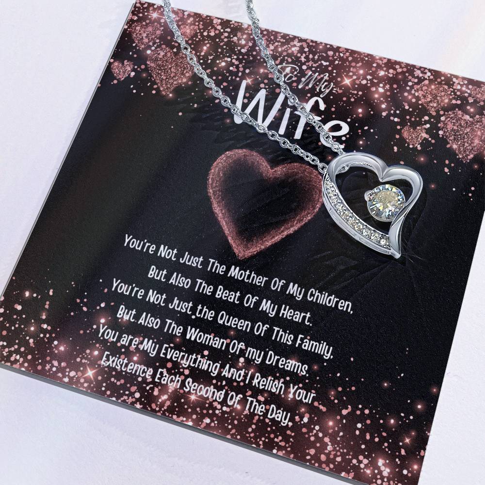 To My Wife  Heart Necklace