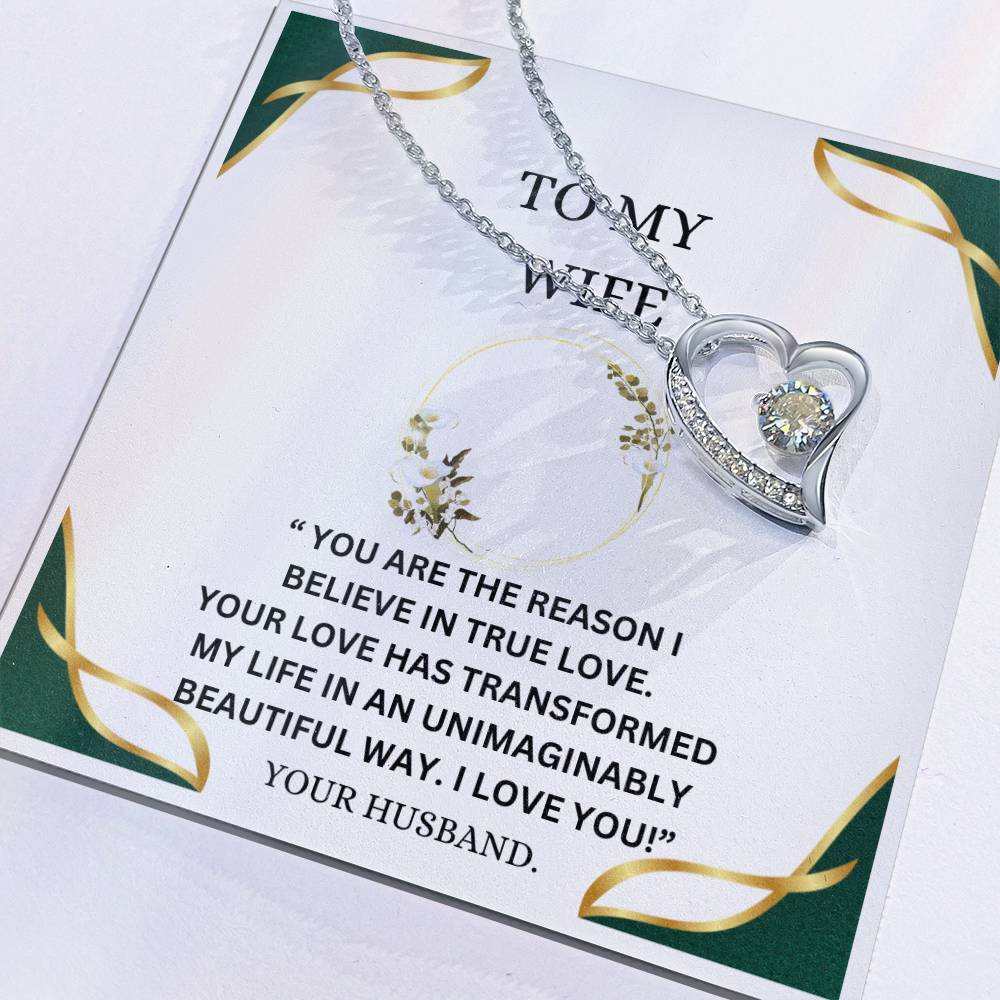 TO MY WIFE NECKLACE