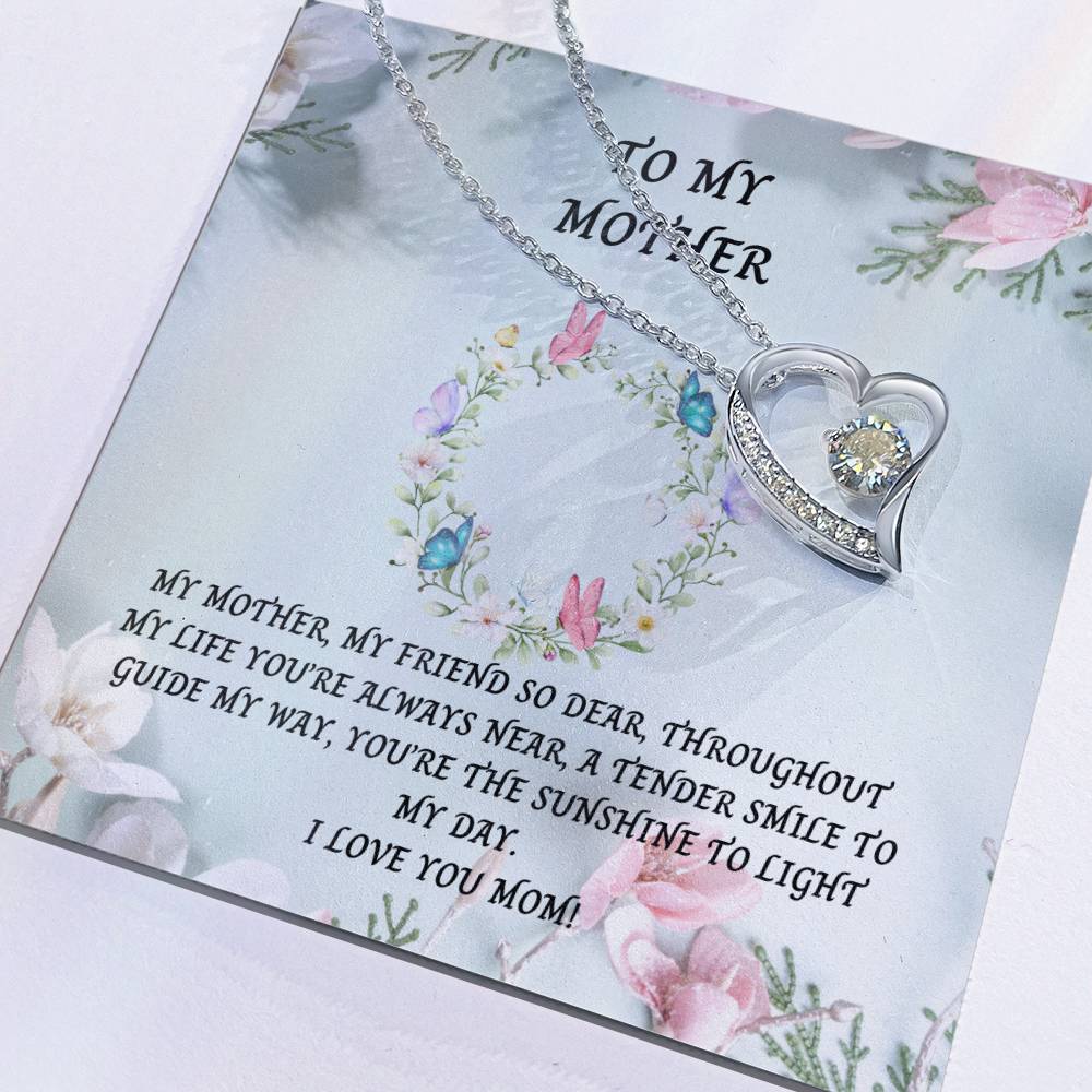 TO MY MOTHER NECKLACE