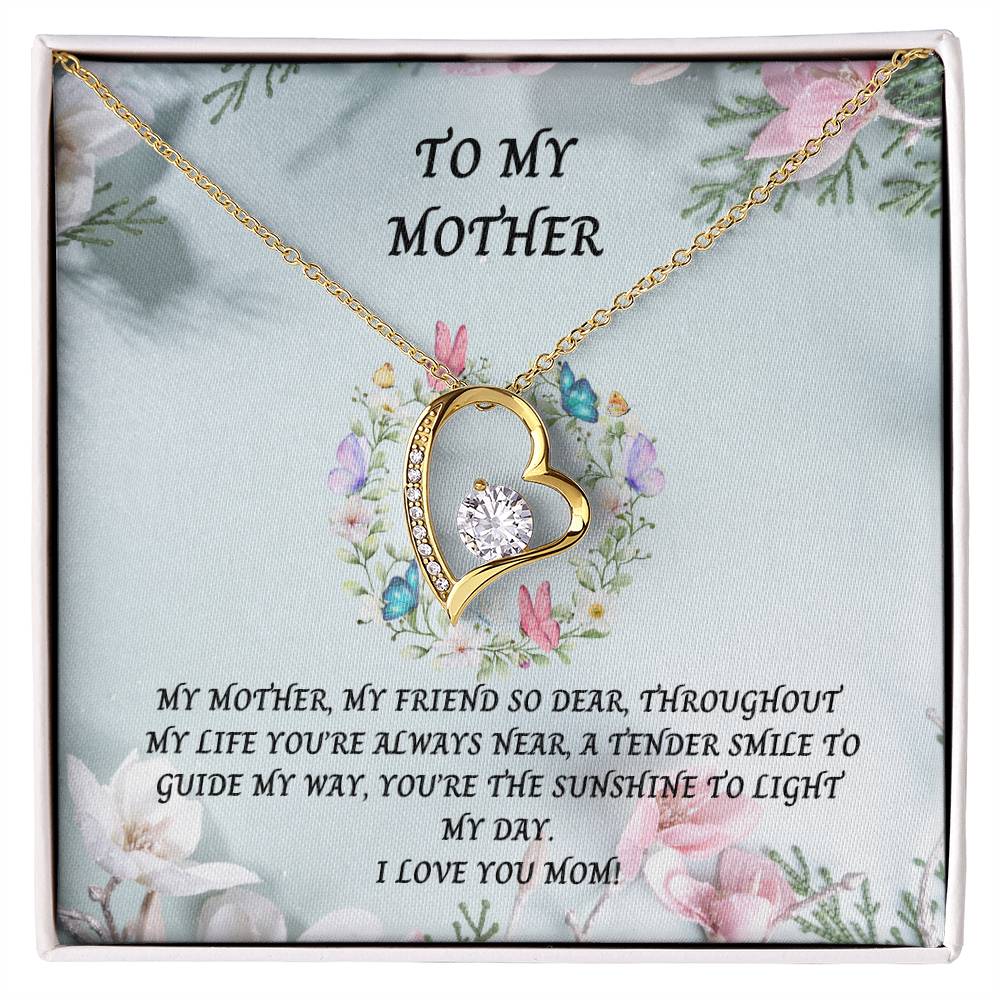 TO MY MOTHER NECKLACE