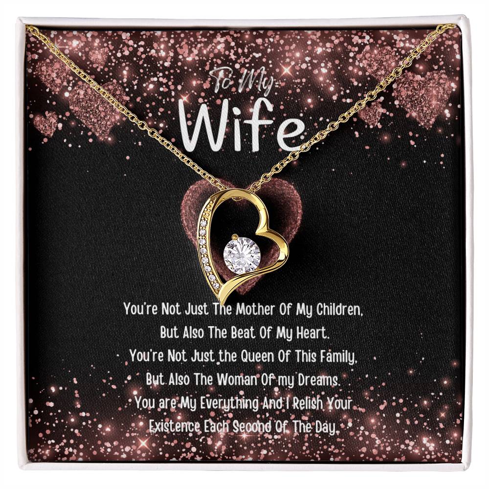 To My Wife  Heart Necklace